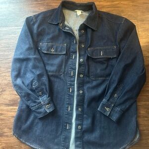 H&M Navy Denim Shirt